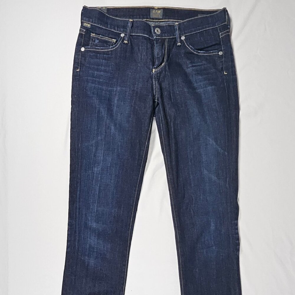 Citizens of Humanity Womens Size 26 Dark Wash Stretch Denim Jeans USA